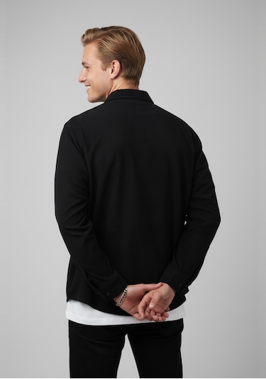 Deepsea Erkek Siyah Kadife Fitilli Rahat Kesim Gömlek Yumuşak Dokulu Likralı Kadife Gömlek 2600758 Siyah Deepsea Erkek Siyah Kadife Fitilli Rahat Kesim Gömlek Yumuşak Dokulu Likralı Kadife Gömlek 2600758 Siyah