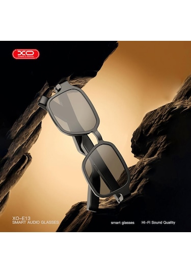 E13 Bluetooth Akıllı Ses Gözlüğü Smart Audio Glasses Dahili Hoparlör Dokunmatik Kontrol