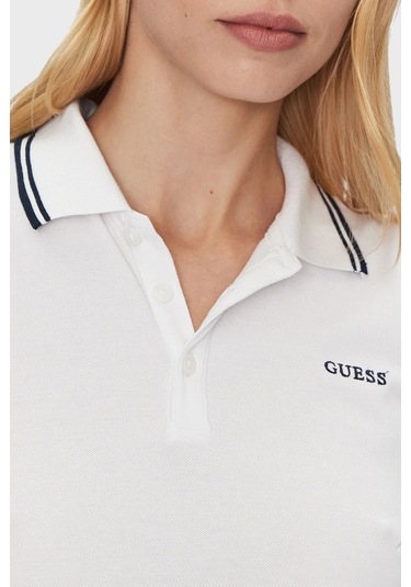 Guess Bayan Elbise V5gk04 Kcok1 G011 Beyaz Beyaz