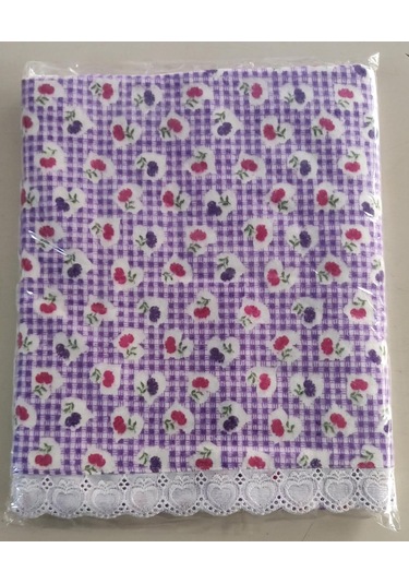 Pazen Bebek Battaniyesi 100% Pamuk 90 X 90 Ölçülerinde Lila Lila