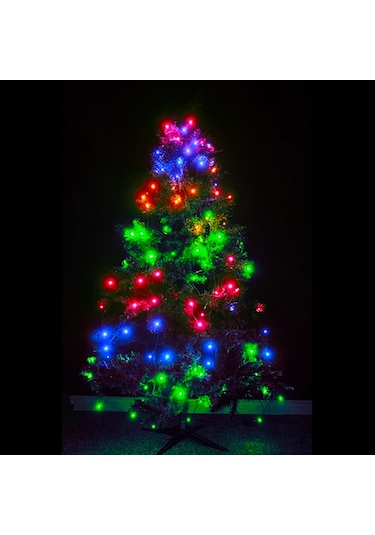 Pilli Ve Animasyonlu 50 Led X 5 Mt - Çok Renkli Led Işık