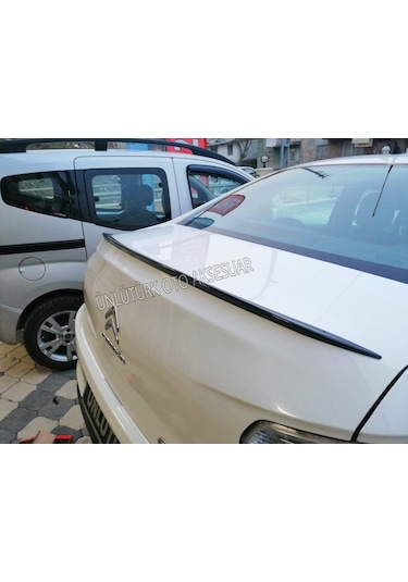 OtoÇizgi Citroen C-Elysee Bagaj Üstü Spoiler Piano Black-Parlak Beyaz OtoÇizgi