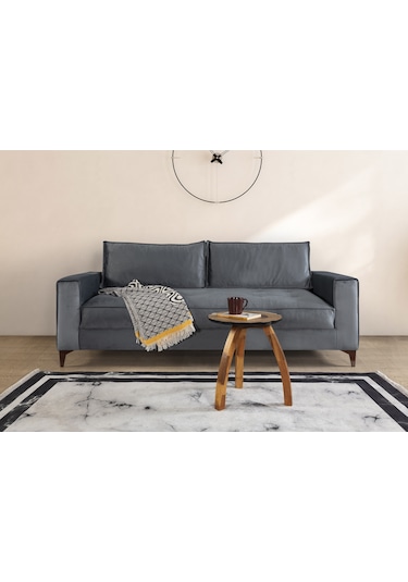 Cosmo Üçlü Koltuk Açık Gri
