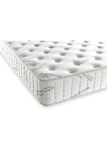 75 x 200 Kupons Bamboo Lüx Ortopedik Yaylı Bebek Yatak
