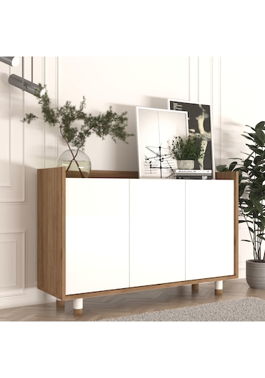 Ala Çok Amaçlı Konsol Sepet-beyaz