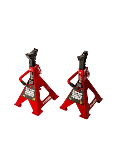 Bigred 6 Ton 4 Ayaklı Kriko Standı Araba Araç Sehpası 2 Adet