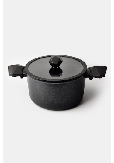 Gal Derin Tencere 20 Cm Siyah