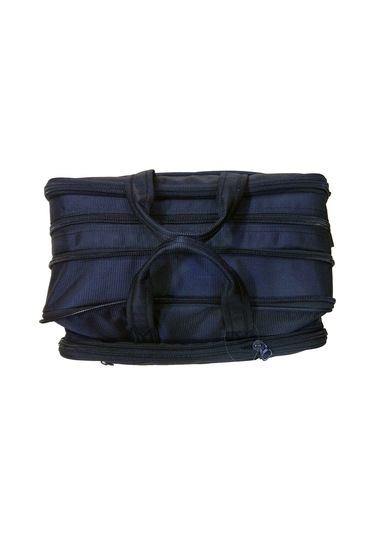 Kingstone Körüklü 17 İnç Büyük Laptop Evrak Çantası Siyah