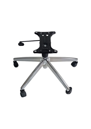 Kamusalmarket Oyun Koltuğu Yıldız Ayağı Tek Kol Mekanizma Krom Pistonlu Çap 70