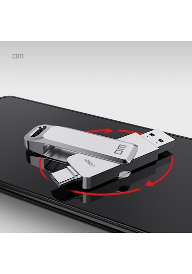 DM PD168 Metal USB 3.1 Type-C 64 GB Flash Bellek