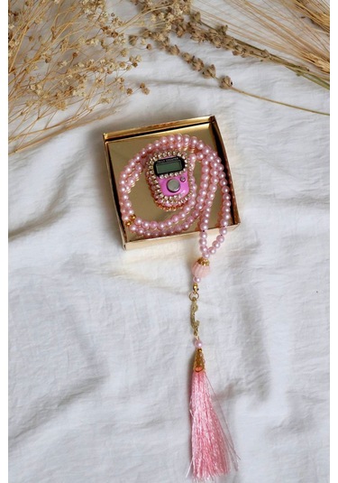 Taşlı Zikirmatik Ve Tesbihli Mevlid Seti 20'li T302 Çok Renkli