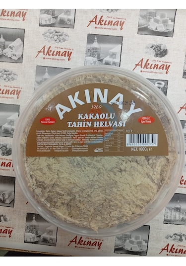 1 Kg Akınay Kakaolu Tahin Helvası