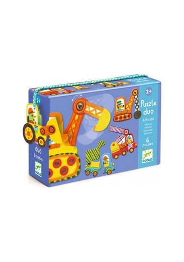 Djeco İkili Puzzle/ Vehicles
