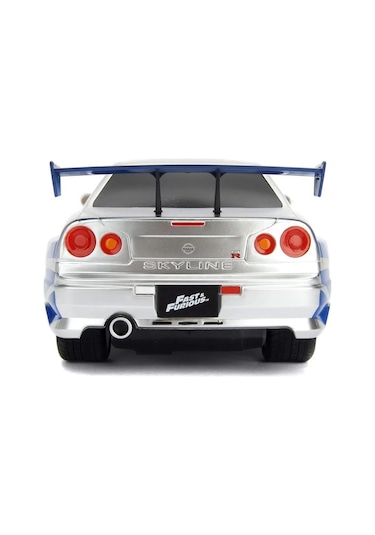 Fast&furious Rc Nissan Skyline Gt-r2002 1:16 - Çok Renkli