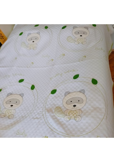 Pamuk Koala Desenli Bebek Pike & Yastık Başı 120 x 140 CM 