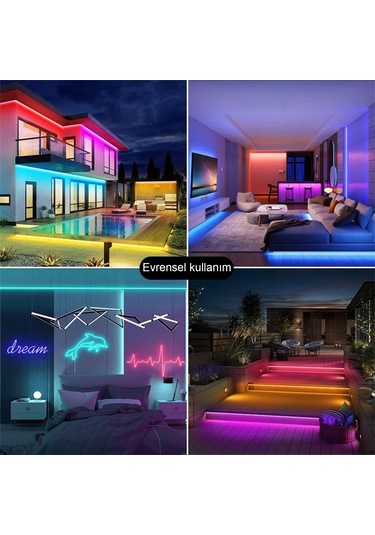 Zigzag Led Şerit Bant İkinci Nesil Neon Uygun Saf Beyaz 10 Metre Aydınlatma Işık Elastik Dayanıklı Bükülebilir Beyaz