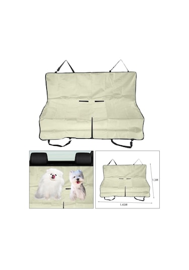 Homyl Köpekler Için Araba Koltuğu Koruyucusu, Arka Koltuk