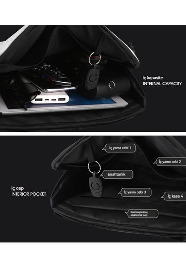 Trendy Casual İşe Gidip Gelme Omuz Çantası Çapraz Çanta-koyu Mavi Koyu Mavi