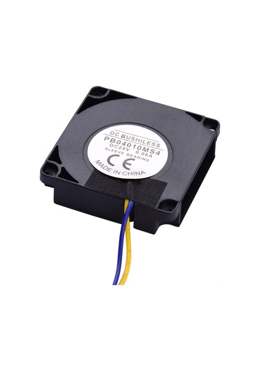 Monyee Ender-3 Serisi İçin 24v 0.07a 3d Yazıcı Fanı, Plastik, Siyah, 2 Adet Paketi