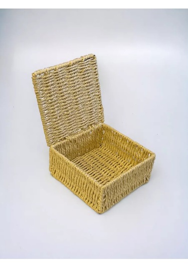 Logovo Bobrov Örgü Saklama Sepeti 197645760 Bej