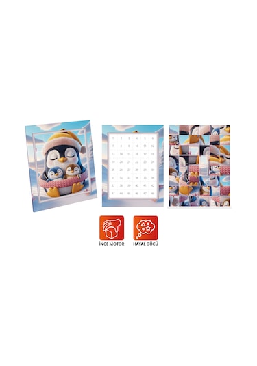 Playever Sticker Puzzle - Uykucular, Çıkartmalı Yapboz Etkinlik Kitabı