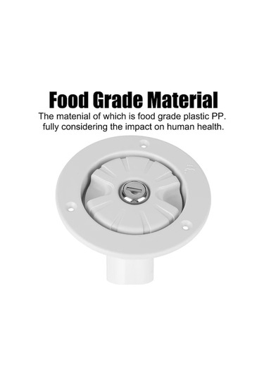 Trendooze Gaojunshop01 Beyaz 80mm Kilitlenebilir Karavan Su Dolap Kapağı Beyaz