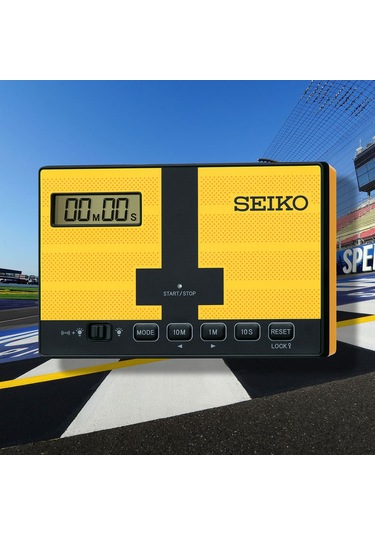 Seiko Qhl098y Masa Saati Sarı