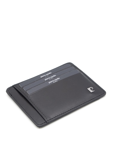 Pierre Cardin Siyah Analin Unisex Deri Kartlık 0422a55 Siyah-analin