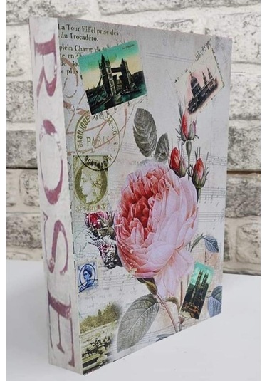 105 Rose Dekoratif Kitap Kutusu