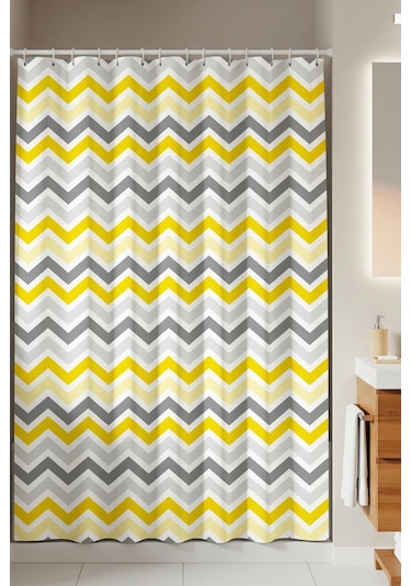 Tropik Home-corner Play Gri-çiftkanatlı Banyo Duşperdesi 110x200