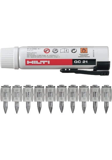 Hilti X-Gn 27 Mx Makina Çivisi 750 Adet ve Gc 21 Makina Gazı 1 Ad