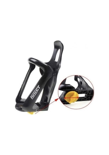 Forte GT Modula Cage Ex Genişlik Ayarlı Plastik Matara Kafesi Siy Siyah