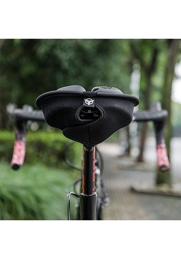 Tongxida Gewage Dağ Bisikleti Hava Yastığı Koruması - Su Geçirmez, Darbe Emici, Kaymaz Kumaşlı, Kolaysız Kurulum Siyah Siyah Siyah