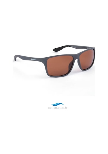 Shimano Eyewear Technium Matte Dark Grey & Copper Güneş Gözlüğü Siyah