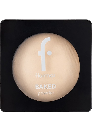 Flormar Yoğun Pigmentli Fırınlanmış Mat Pudra  - Baked Powder - 029 Porcelain Ivory - 8682536053556