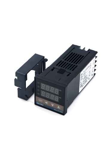 Geeroyoo Sıcaklık Kontrol Cihazı Rex-c100 M An: Pıd Akıllı, 0-400 C, 100-240v, Ck Uzun Tip, Dijital Gösterge, Röle Çıkışı