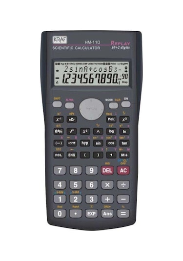 Kraf Bilimsel Fonksiyonlu Hesap Makinesi Hm-110
