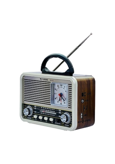 Torima NS-03 Gold Nostajik Radyo Bluetooth Hoparlör
