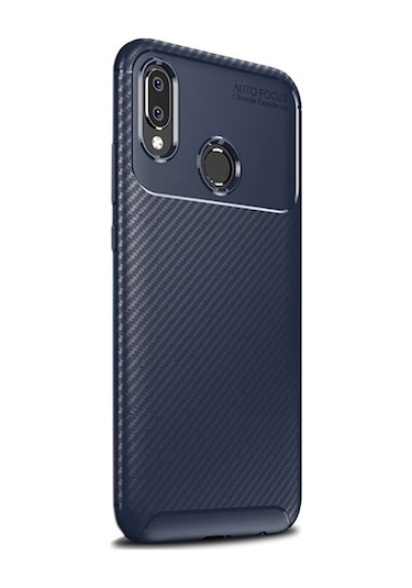 Apsuwa Galaxy Uyumlu M20 Kılıf Negro Karbon Fiber Silikon