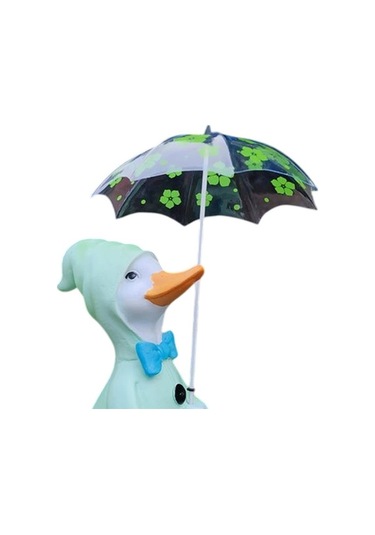 Pazly Suntek Sanatları Ördek Minyatür Heykeli El Yapımı Bahçe Dekoru 1-ördek Jx