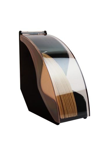 Xindoker Kahve Filtre Kağıdı Saklama Kutusu - Siyah, Hermetik Ve Nem Engeli, Filtre Tazeiyetini Korur, Katlı Depolama, Uygun Boyutlar İçin Uyumlu Seçenek3