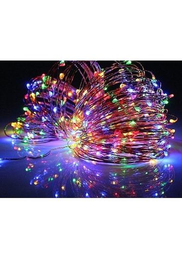 Pilli Dekoratif Renkli Led Işık Peri Rgb - 5 Metre