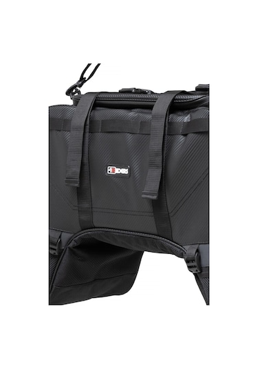 4riders Carbon Series Travel Kuyruk Çantası Siyah Siyah