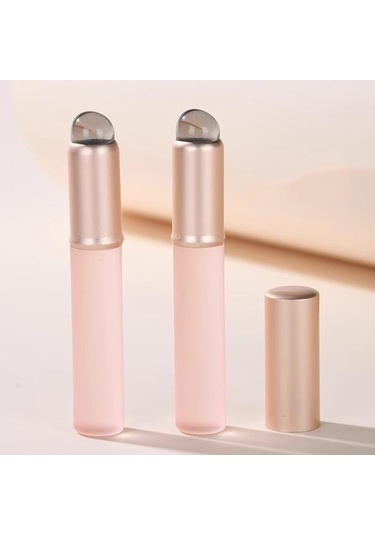 Silikon Yuvarlak Başlı Yumuşak Dudak Fırçası Pro Ruj Uygulaması Leke Fırçası Kızlar Kadınlar Kozmetik Araçları Makyaj Fırçaları