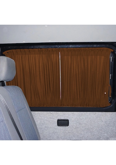 Pandami Opel Vivaro A 2001-2014 Uyumlu Taba Raylı Oto Perde Takımı