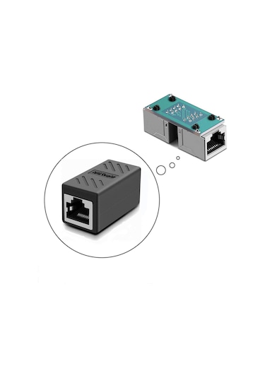 Lüx Rj 45 Ara Dişi Dişi Cat5/Cat6/Cat7 Ethernet Lan Ağı