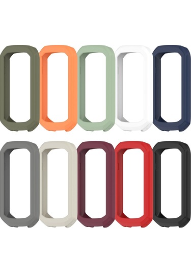 Garmin Edge 1050 Yarım Paket Kronometre Silikon Koruyucu Kılıf İçin Siyah