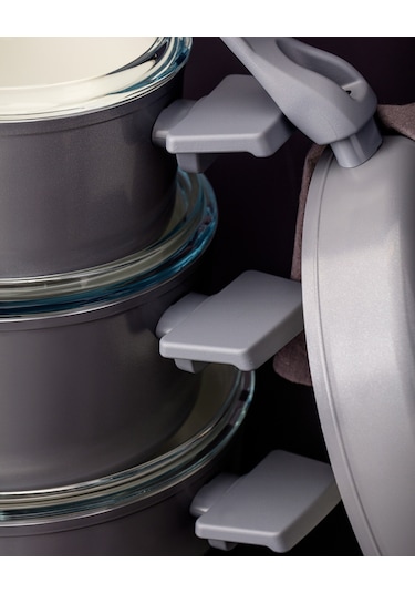 Madame Coco Nano Seramik 7 Parça Tencere Seti Tncr0000000022