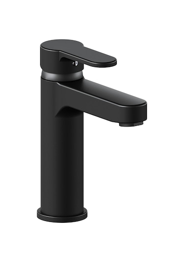 Adell Lento Medium Lavabo Bataryası Mat Siyah Pirinç Gövde 154901724 Siyah