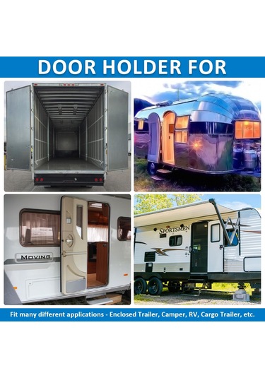4 Takım 6 Inç T Tarzı Abs Kapı Mandalı Kilit Braketi Rv Kamp Römorku Giriş Kapısı Tutucu Beyaz